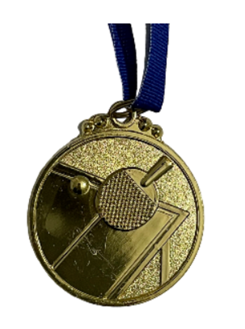 מדלית טניס שולחן (זהב)