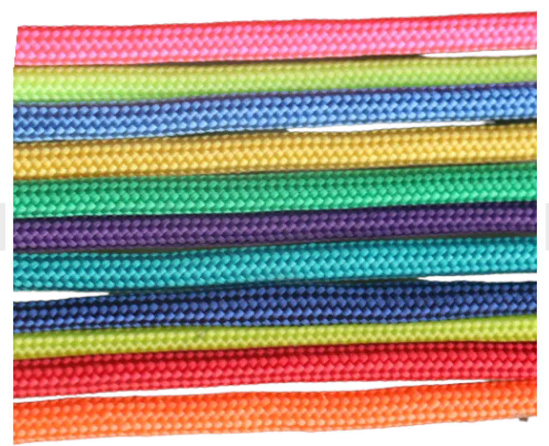 חבל קפיצה 3 מטר ללא ידיות (בצבעים שונים)