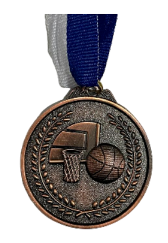 מדלית כדורסל מקום 3 (ארד)