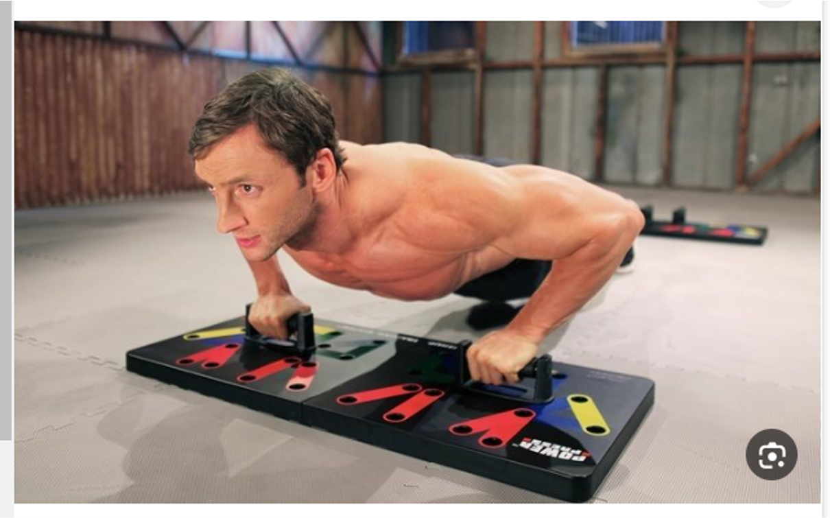 לוח שכיבות סמיכה טקטי מתכוונן Push ups board