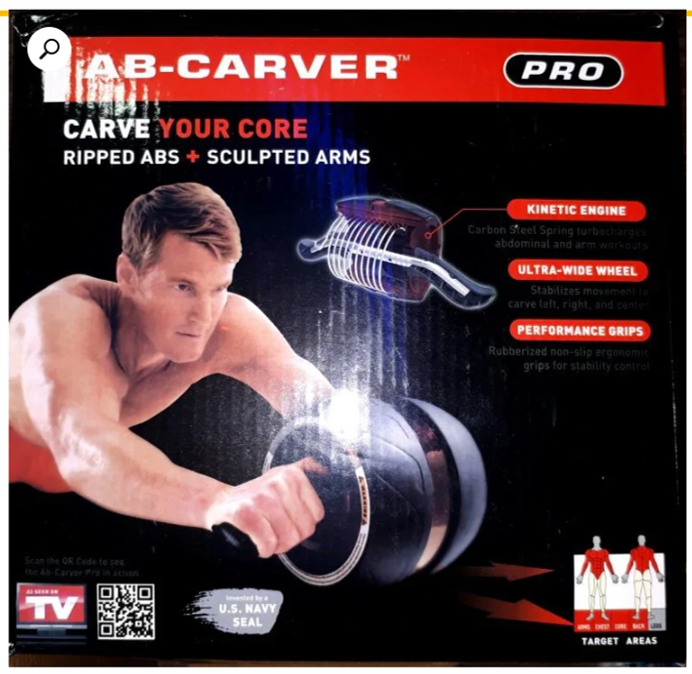 גלגל אימון כפול לבטן AB-CARVER PRO