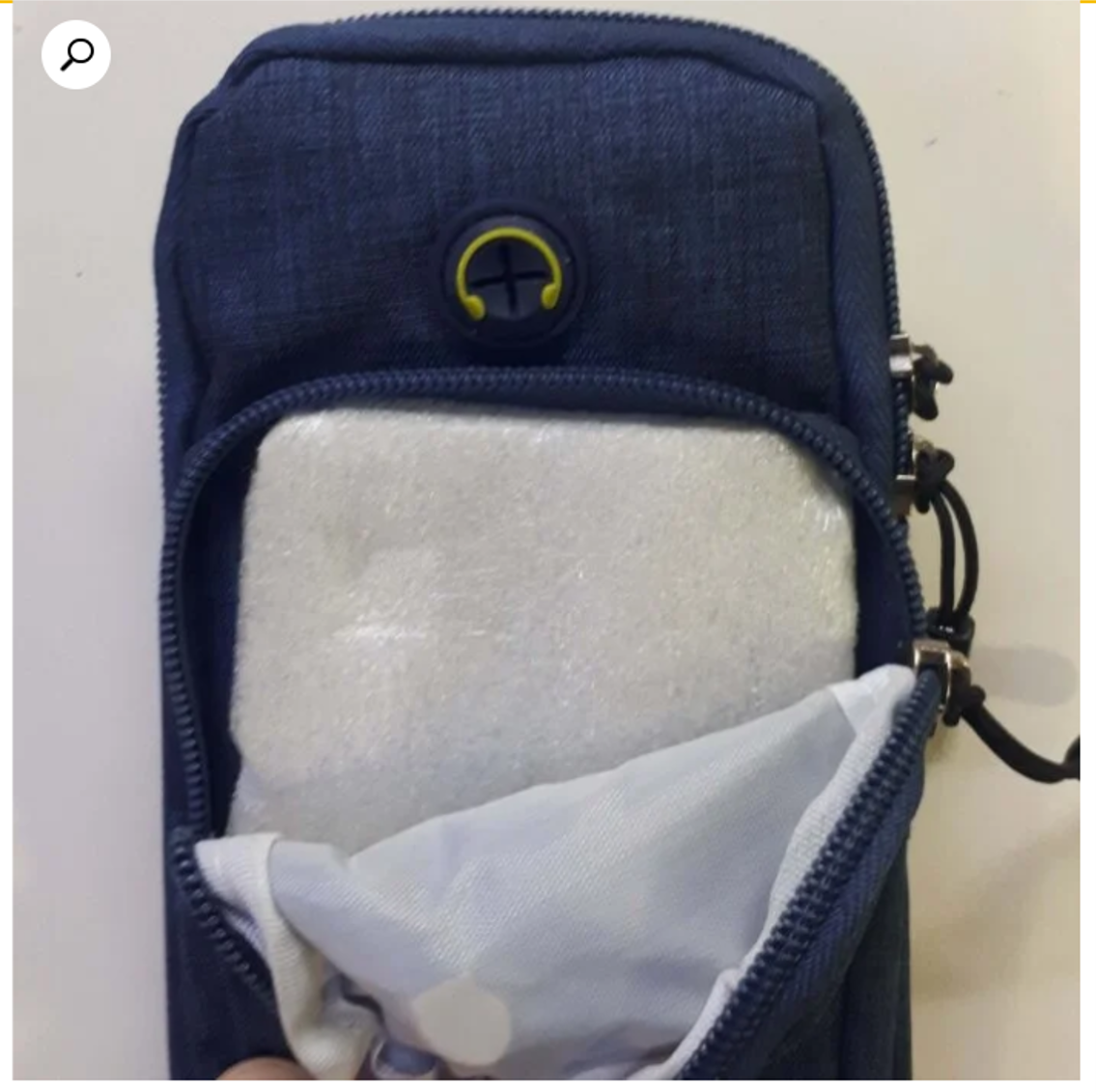 נרתיק לזרוע / חבק לזרוע בעל 3 תאים