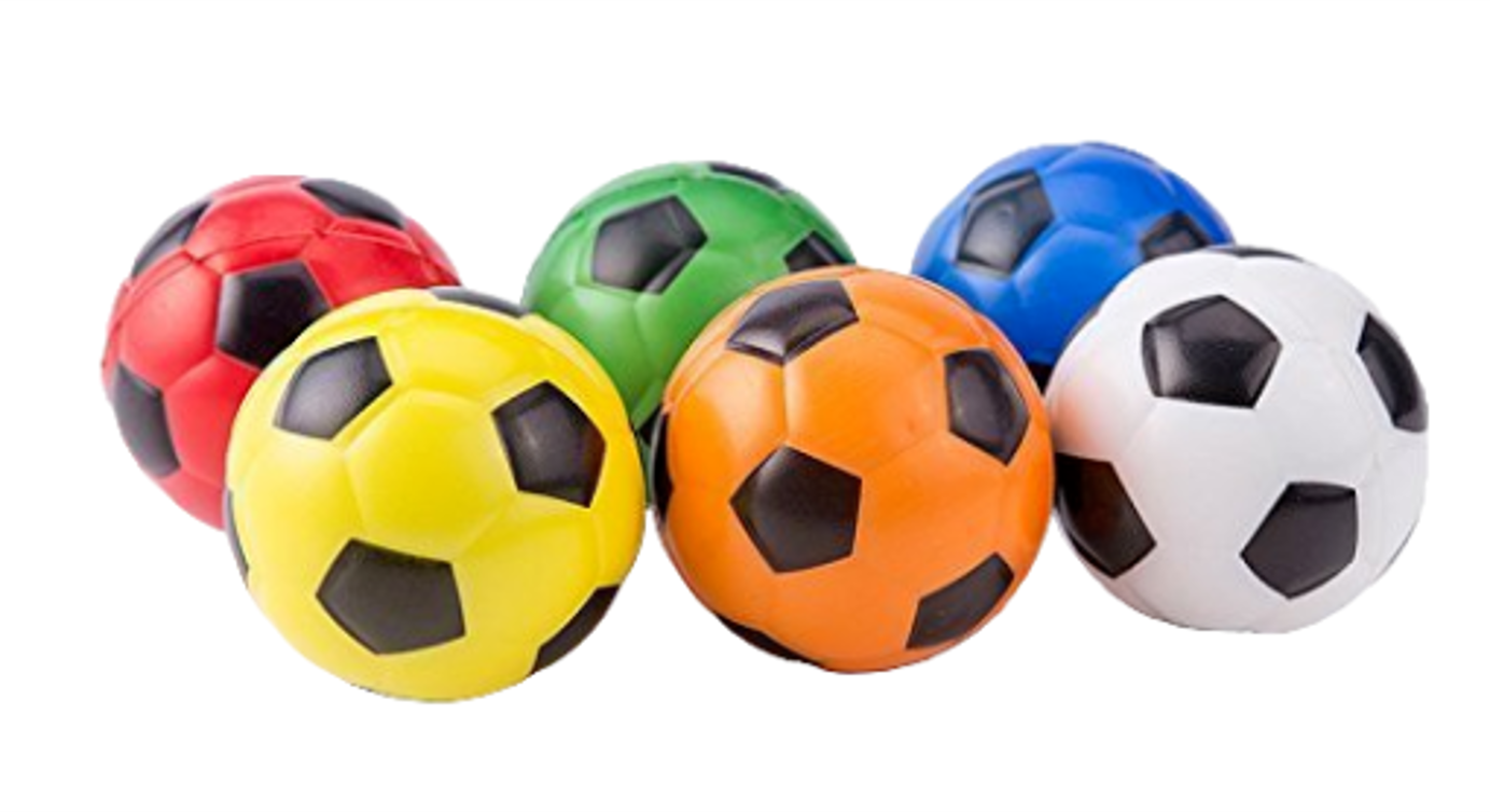 כדור ספוג מצופה דחוס גודל יד 15 ס