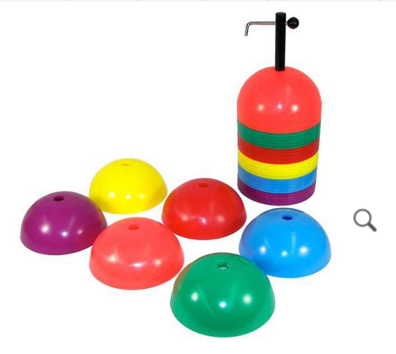 סט כיפות סימון מוגבהות ( 40 יח' + סטנד)