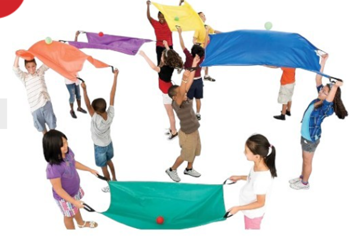 סט 6 מצנחים זוגיים