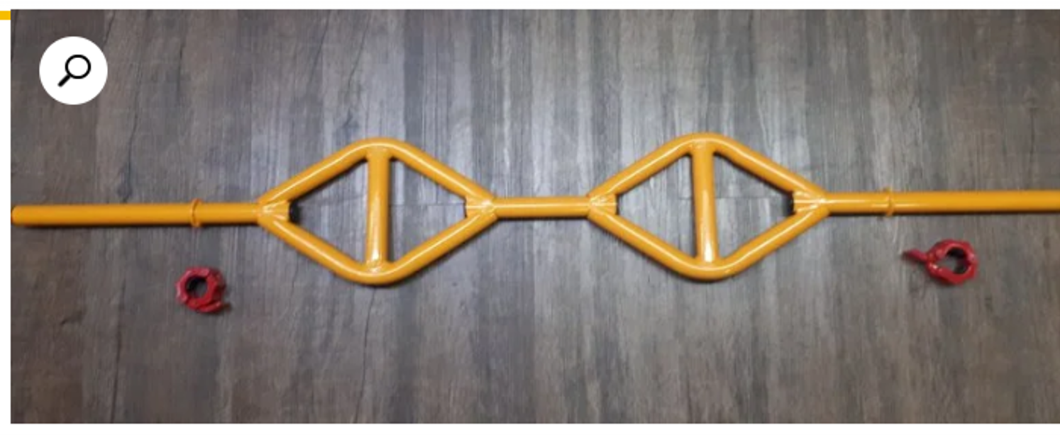 מוט W משולב H