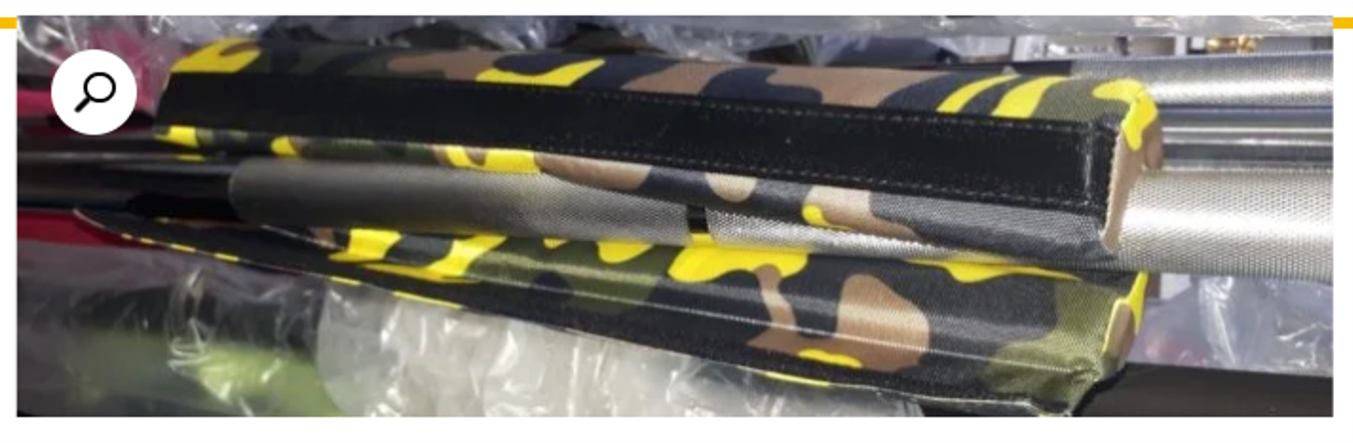 ריפוד ספוג למוט משקולות