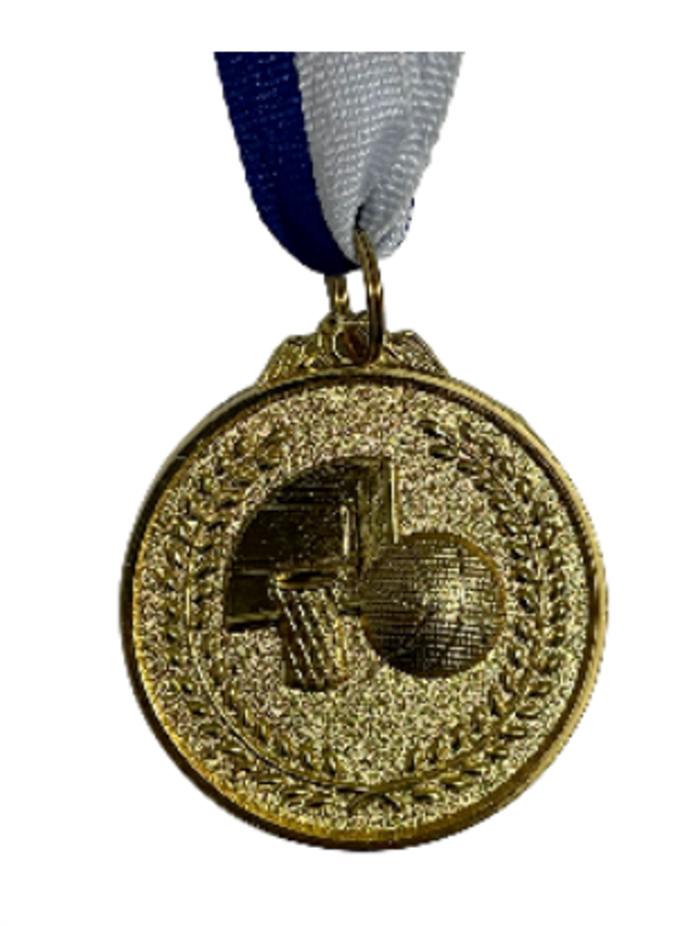 מדלית כדורסל מקום 1 (זהב)