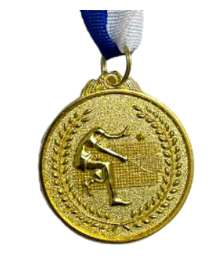 מדליית טניס - זהב