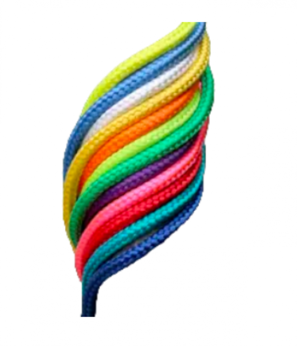 חבל קפיצה 3 מטר ללא ידיות (בצבעים שונים)