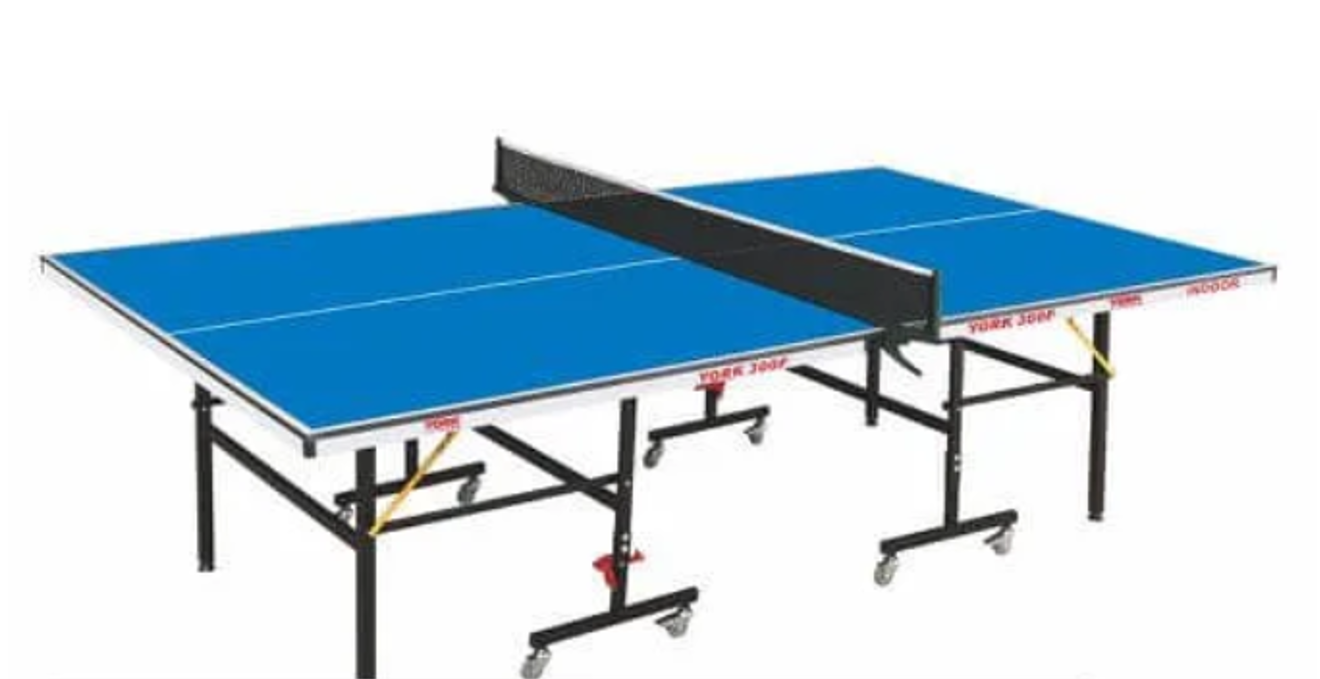 שולחן טניס איכותי לשימוש פנים מבית YORK דגם 300F