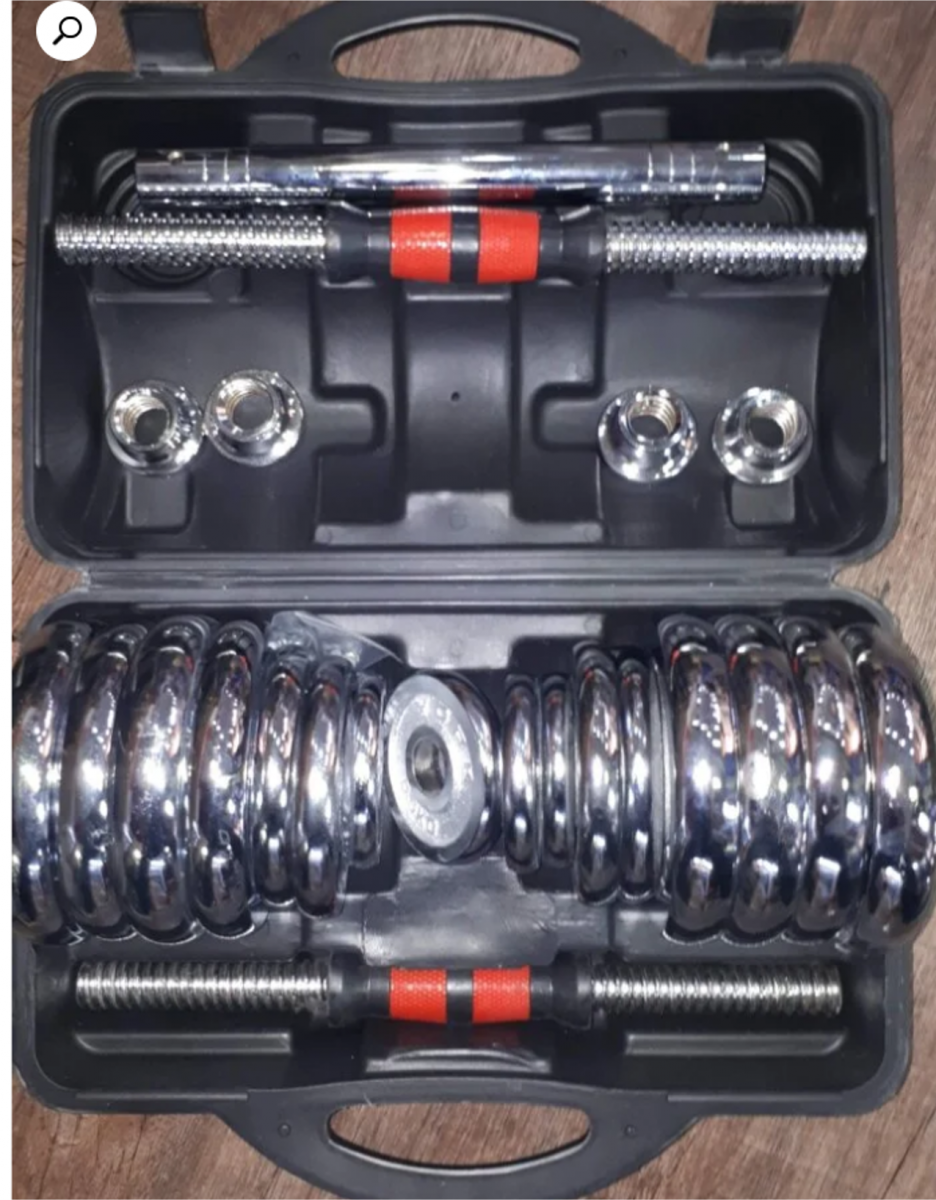 סט משקולות עד 30 ק