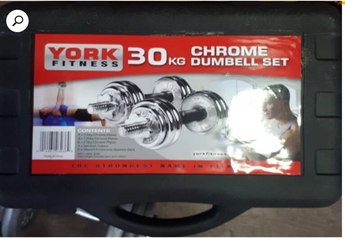 סט משקולות עד 30 ק