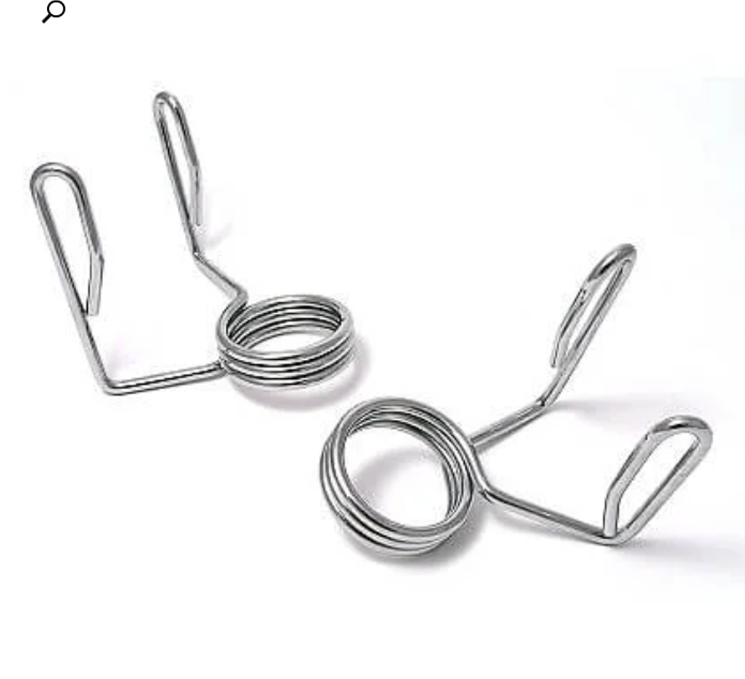 סוגרים ממתכת למוט אולימפי